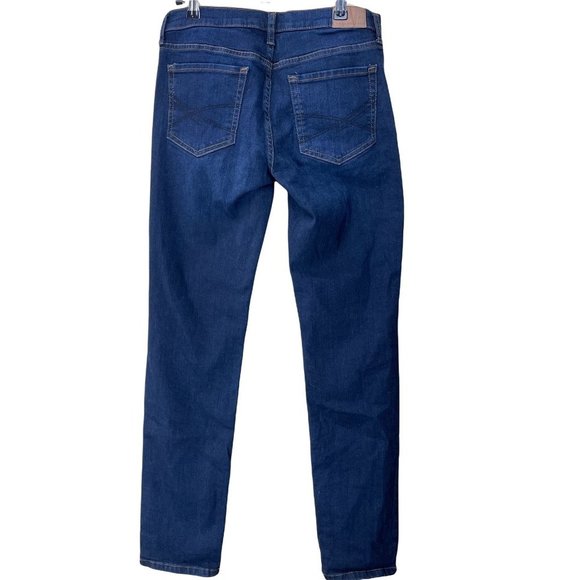 Aeropostale Skinny Jeans Sz 6 /28 Mid-Rise Dark Denim Skinny Stretch 31" Inseam - Picture 2 of 11